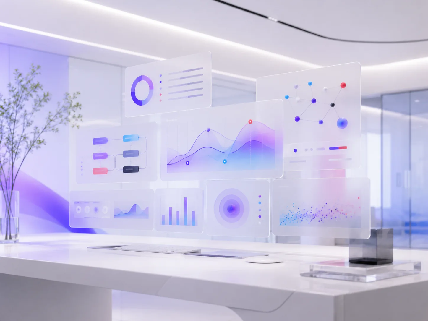 Abstract analytics workspace for digital and AI transformation
